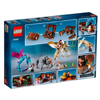 Lego set Harry Potter newt case of magical creatures LE75952-4